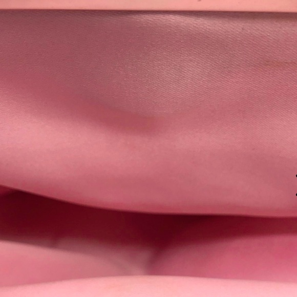 Coach Signature Patent ~STUNNING Salmon COLOR~Kisslock Purse Handbag F15658 - Picture 11 of 14